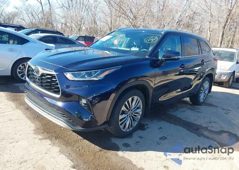 2021 Toyota Highlander Platinum из США, поврежденный, VIN 5TDFZRBH0MS071063